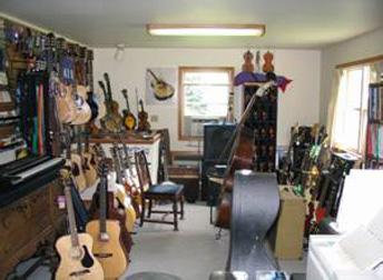 Robert Tice Luthier Shop Photo